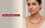 Modern Indian woman wearing a skin-safe anti-tarnish gold-plated necklace and earrings from Nuyug