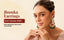 Indian model wearing a kundan and pearl jhumka earring - Nuyug anti-tarnish jhumka banner
