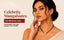 Indian woman wearing a minimal celebrity-style mangalsutra - Nuyug celebrity mangalsutra banner