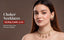 Indian model wearing a pearl and ruby choker necklace set with matching earrings — Nuyug choker banner