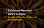 Hands holding colorful dandiya sticks in a circle, with text overlay reading “Celebrate Navratri 2025 in Style: Jewellery Ideas for Garba and Dandiya Nights.