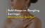 A woman wearing long earrings with overlay text, “Bold Hoops vs. Dangling Earrings: Which Suits Your Style Best?”