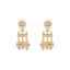 22K Gold Plated Royal Sage Kundan Necklace Set