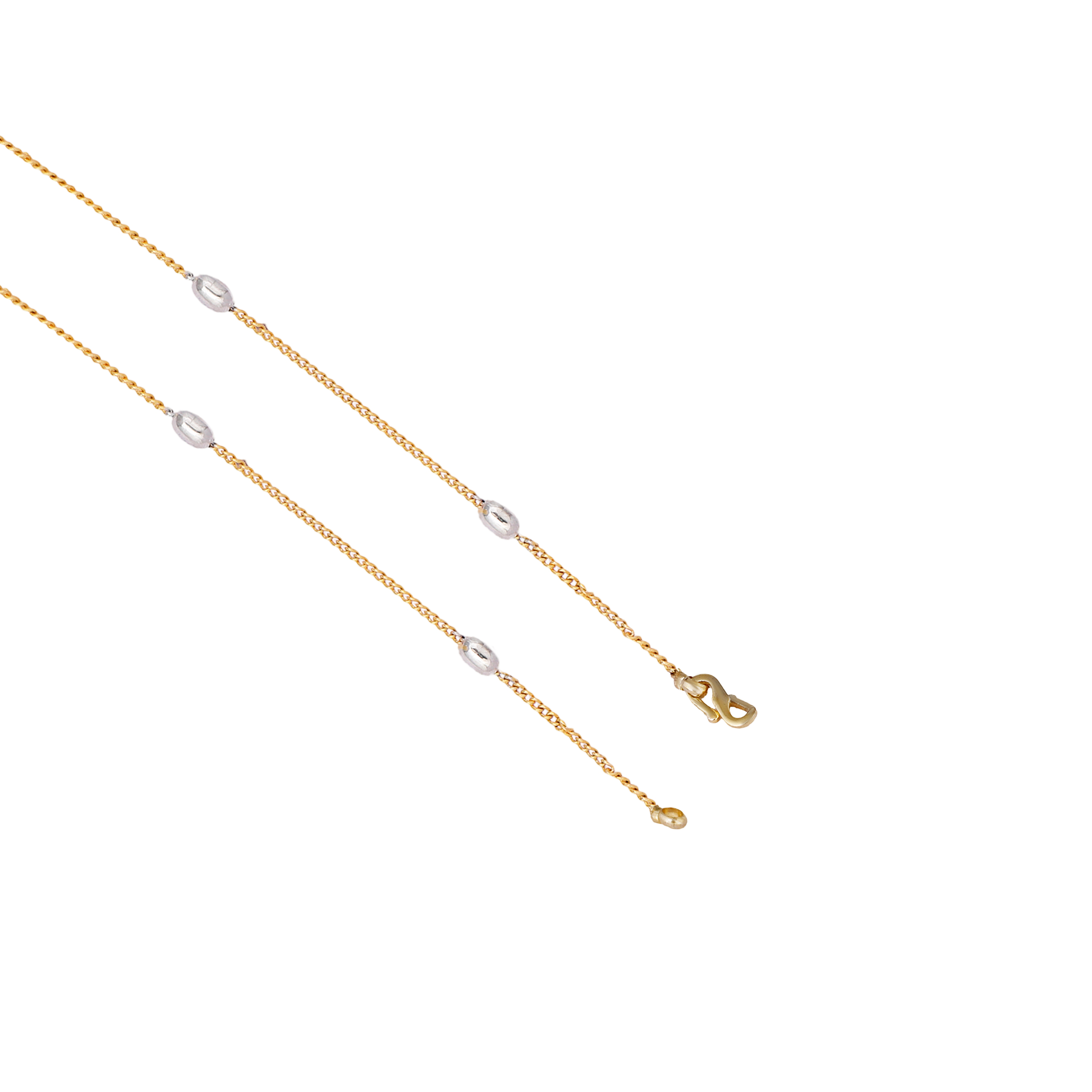 American Diamond Blissful Minimal Necklace Set