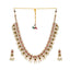 18K Gold Plated Divine Gold Tone Beaded Long Necklace Set