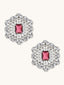 CZ Stone Statement Pendant Set