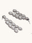 Stunning Silver Cubic Zircon Dangler Earrings