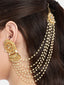 Riwaayat Statement Earrings with Earchains