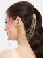 Riwaayat Statement Earrings with Earchains