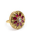 Rajwada Kundan Adjustable Ring