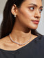 CZ Solitaire Delicate Necklace Set