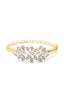American Diamond Glare Gold Tone Bracelet