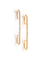 American Diamond Lustre Line Earcuff Earrings