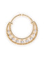 Nira American Diamond Gold Nose Ring