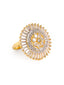 American Diamond Zyra Adjustable Ring
