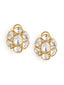 22K Gold Plated Eterno Kundan Stud Earrings