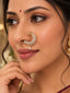 Pear Drop Non- Piercing Diamond Nose Ring