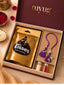 Nuyug Purple Floral Tassel Lumba Rakhi