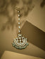 22k Gold Plated Kundan Green Maang Tikka