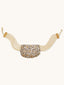 22K Gold-Plated Cubic Zirconia Studded & Pearl Beaded Necklace Set