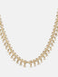 22K Gold-Plated Svarna Bloom Kundan Matha Patti cum Necklace