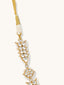22K Gold-Plated Regal Kudnan Motifs Matha Patti cum Necklace