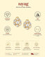 22K Gold Plated Eterno Kundan Stud Earrings