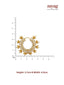 Kanika Floral Pearl Hoop Earrings