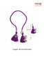 Nuyug Royal Tassel Bhaiya Bhabhi Rakhi Set
