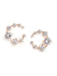 Twinkle Curve Cubic Zircon Necklace Set