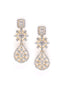 Sparkling American Diamond Gold Tone Necklace Set