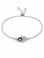 Nuyug Evil eye Slider anklet set