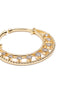 Nira American Diamond Gold Nose Ring