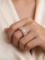 Mosaic Wide Band Ring