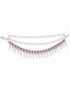 Nuyug Veerika Ruby Diamond Earchains