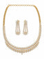 Nuyug Anvesha zircon necklace set