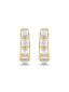 Nuyug Baguette Cut Crawler Earrings