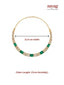 Emerald Aura Necklace Set
