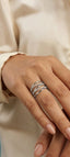 Swarna American Diamond Band Ring