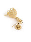 22K Gold Plated Pearl Belle Mini Jhumki Earrings