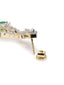 Duet Emerald American Diamond Danglers