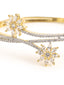 American Diamond Starshine Gold Bracelet
