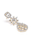 Sparkling American Diamond Gold Tone Necklace Set