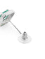Celeste Emerald Stud Earrings