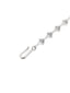 American Diamond Ethereal Silver Maang Tikka