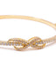 American Diamond Gold Plated Bracelet