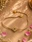 Nuyug Royal Clover Kundan Rakhi
