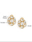 22K Gold Plated Eterno Kundan Stud Earrings