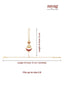 Gulabi Charm Hathphool Bracelet