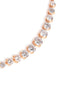 Rose Sheen Cubic Zircon Adjustable Bracelet